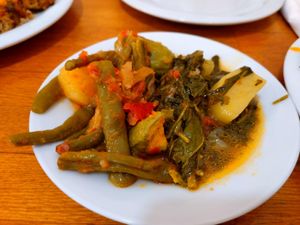 Mixed dish at To Stachi in Crete