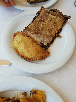spinach pie at To Stachi in Crete