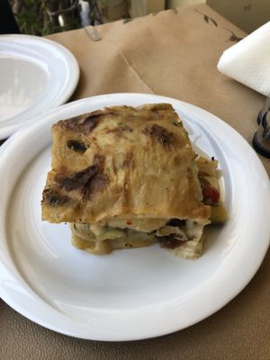 Moussaka is a must have here at To Stachi in Crete