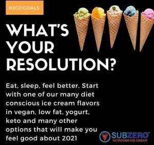 Ad at Sub Zero Nitrogen Ice Cream - E 82nd St in Indianapolis