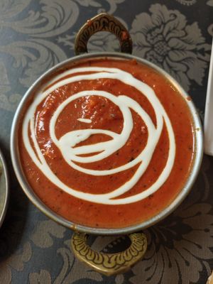 Paneer tikka masala at Taj Mahal in Segovia