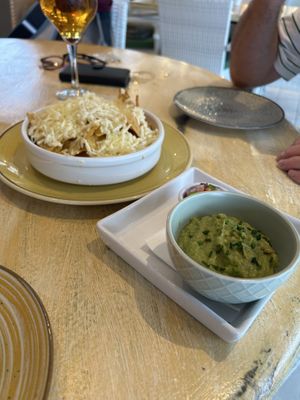 Vegan nachos, with the best guacamole ever!  at My True Burger and Vegan in Mallorca