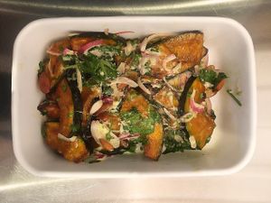 Deli dish 2 at The Nuts Exchange in Tokyo