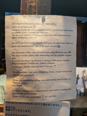  at The Nuts Exchange in Tokyo