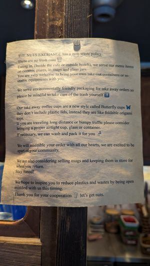  at The Nuts Exchange in Tokyo