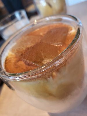 Macadamia Ice Latte at The Nuts Exchange in Tokyo