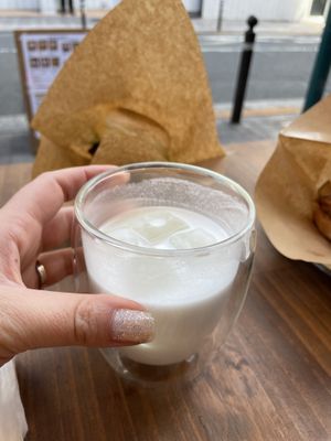 Macadamia milk   at The Nuts Exchange in Tokyo