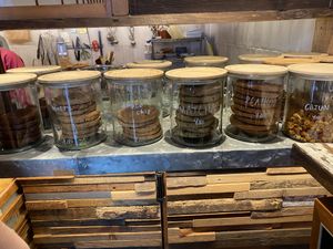 Alll the cookies!  at The Nuts Exchange in Tokyo