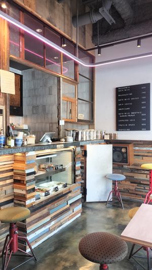 Interior at The Nuts Exchange in Tokyo