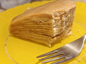 We had to order another piece of cake at The Nuts Exchange in Tokyo