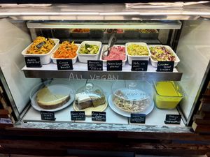 Bakery case  at The Nuts Exchange in Tokyo