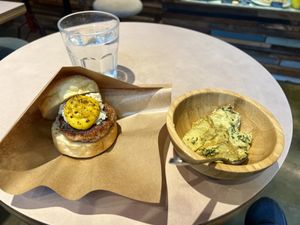 My meal  at The Nuts Exchange in Tokyo