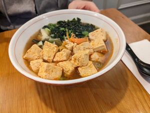 Tofu Ramen at Maru Ramen in Ithaca