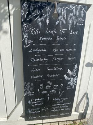   at Camilles Garden & Café in Vaxholm