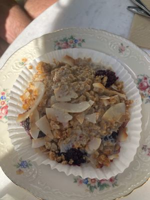 blackberry at Camilles Garden & Café in Vaxholm