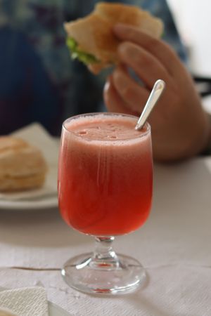 Natural Juice at Fava Mercearia Café in Lagos