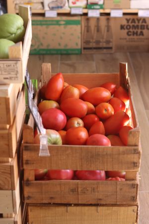 Fresh Tomatoes at Fava Mercearia Café in Lagos