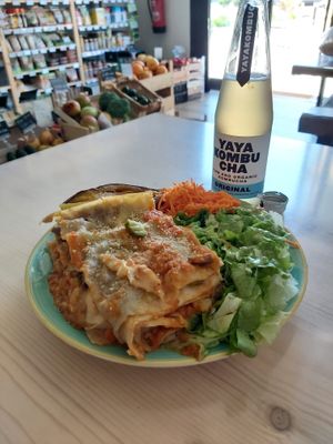 Lasagna  at Fava Mercearia Café in Lagos