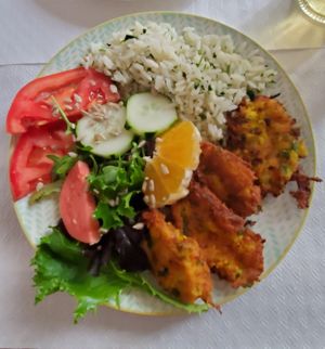 Lunch of the day at Fava Mercearia Café in Lagos