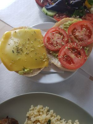 Sandwich at Fava Mercearia Café in Lagos