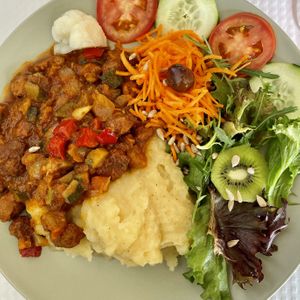 Delicious Goulash!  at Fava Mercearia Café in Lagos