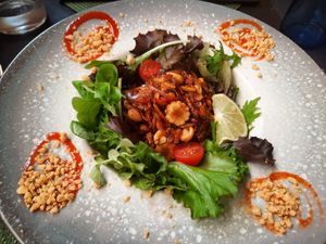 Amanida de papaia at Marcalma Thai & Veggie in Lescala