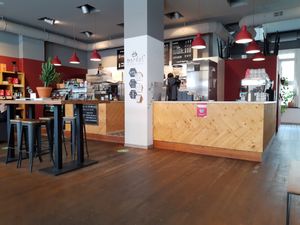 Counter at Boréal Coffee Shop - Talacker in Zurich