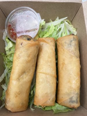 Crispy Vegan Spring Rolls  at Cheungs Vegan Kitchen in Bristol