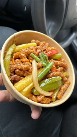 Crispy beef   at Cheungs Vegan Kitchen in Bristol