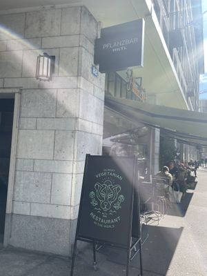   at Hiltl Pflanzbar in Zurich