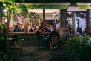 Max Pett from the outside. at Max Pett in Munich