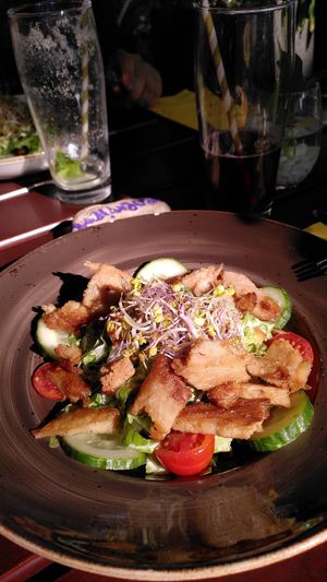 Cesar salad at Max Pett in Munich