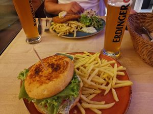 Bürger beyond the meat at Max Pett in Munich