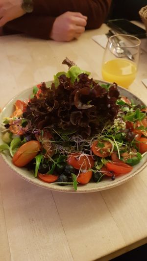 Seasonal salad at Max Pett in Munich