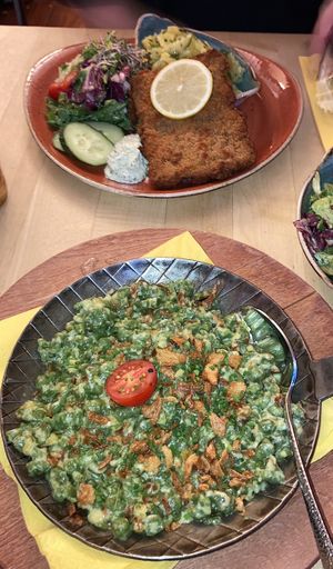 spätzle at Max Pett in Munich