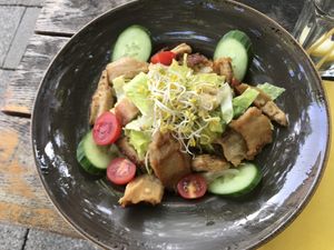 No-chicken salad  at Max Pett in Munich