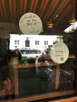 Front door  at Max Pett in Munich