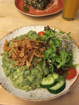 Vegane Käsespätzle  at Max Pett in Munich