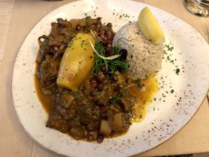 Sojamedallion-Schmortopf  at Max Pett in Munich