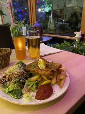 Schnitzel   at Max Pett in Munich