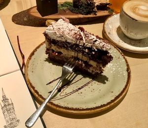 Kirsch-Schoko Torte  at Max Pett in Munich