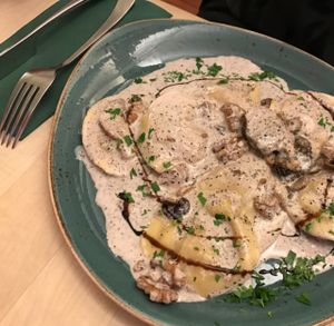 ravioli at Max Pett in Munich