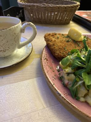 Extensive wine list! I needed a green tea 🍵   at Max Pett in Munich