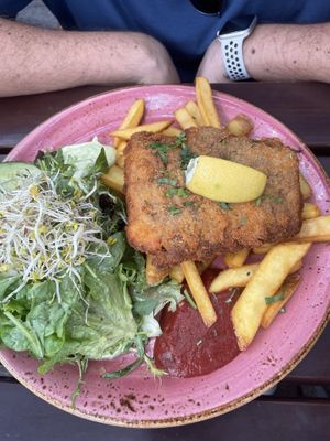 Schnitzel   at Max Pett in Munich