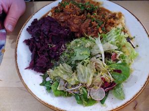 Zwiebelrostbraten at Max Pett in Munich