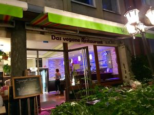 outside at Max Pett in Munich