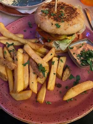 No-Chicken-Burgerr  at Max Pett in Munich