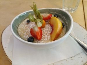 Crème brûlée at Max Pett in Munich