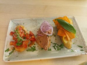 Bruschetta at Max Pett in Munich