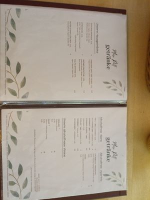 Menu 4/5 at Max Pett in Munich